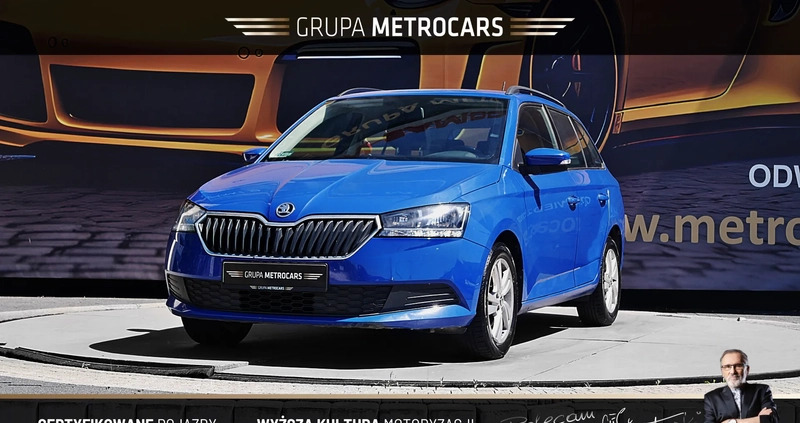 skoda Skoda Fabia cena 38900 przebieg: 136625, rok produkcji 2021 z Limanowa